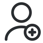 User Add SVG Icon